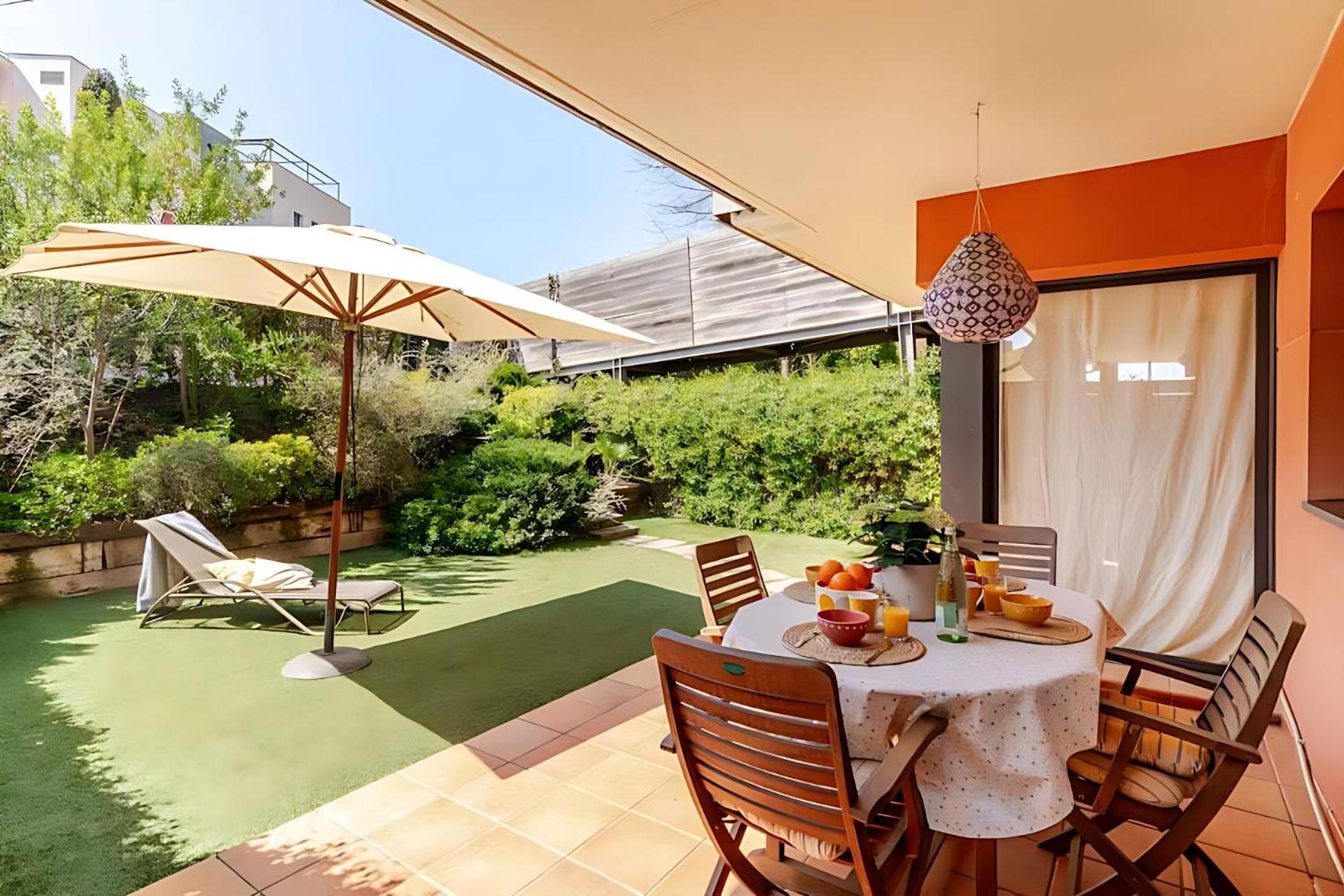 Pretty Garden Apartment Next To A Charming Beach Lloret de Mar Exterior photo